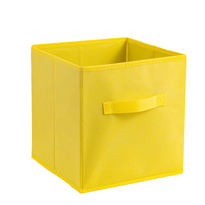 Spacious 35l Fabric Storage Box For Shoes Clothes And Accessories Ideal For Living Room Use