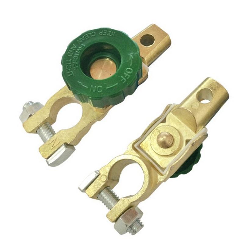 Car Battery Switch Battery Isolator Quick Cut-off Switch Disconnect Protector Battery Terminal Link Switch For Car Accessories