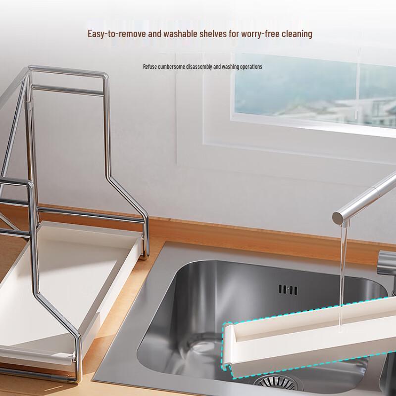 Yunshuang 3-Tier Kitchen Countertop Spice Rack