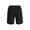 Under Armour Solid Color Logo Letter Print Straight Leg Sports Shorts Men shorts Black 1373414-001