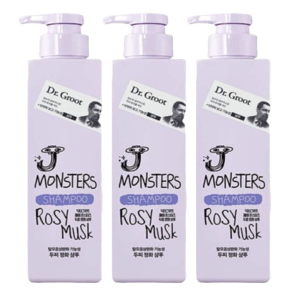 

Jaymonsters Musk Fragrance Hair Loss Functional Shampoo 385ml x 3