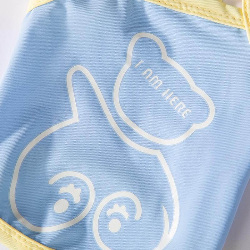 Spring and Summer Cat Clothes Cute Luminous Bear Sunscreen Sling Clothes