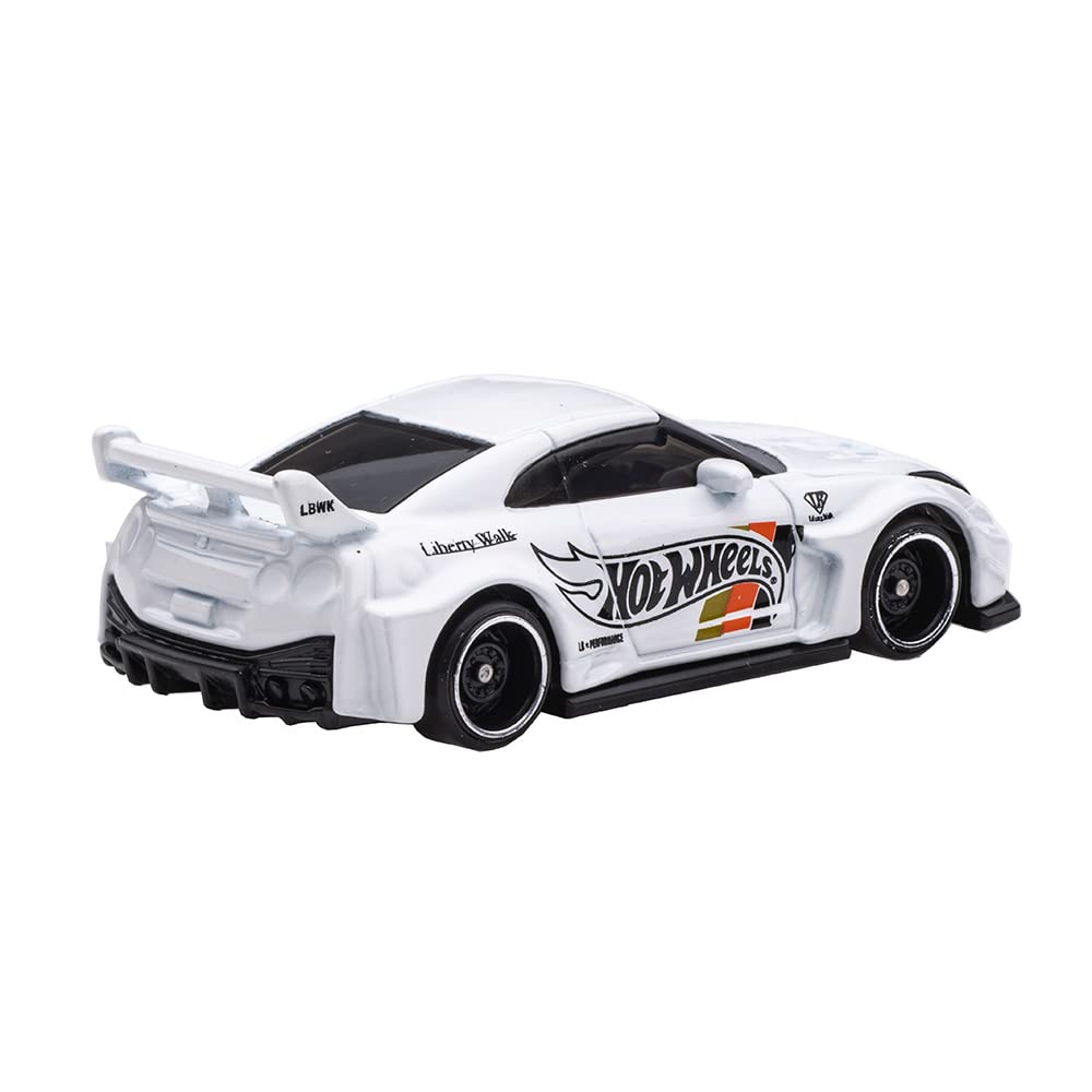 Hot Wheels Basic Car Works GT Nissan 3 and HHF64 White LB-Silhouette 35GT-RR Ver.2 [Ages Up] 1/64