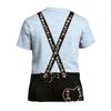 Men's Oktoberfest Vintage Print Short Sleeve T-Shirt Relaxed Fit Summer