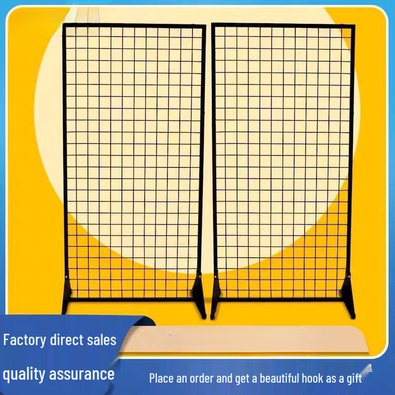 Mobile Wire Mesh Jewelry & Artwork Display Rack