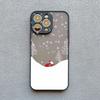 Merry Christmas Tree Snow Scene Phone Case for iPhone 14 13 12 Mini 11 Pro Max 16 15 Pro Max XS XR X 7 8 plus Shockproof Cover