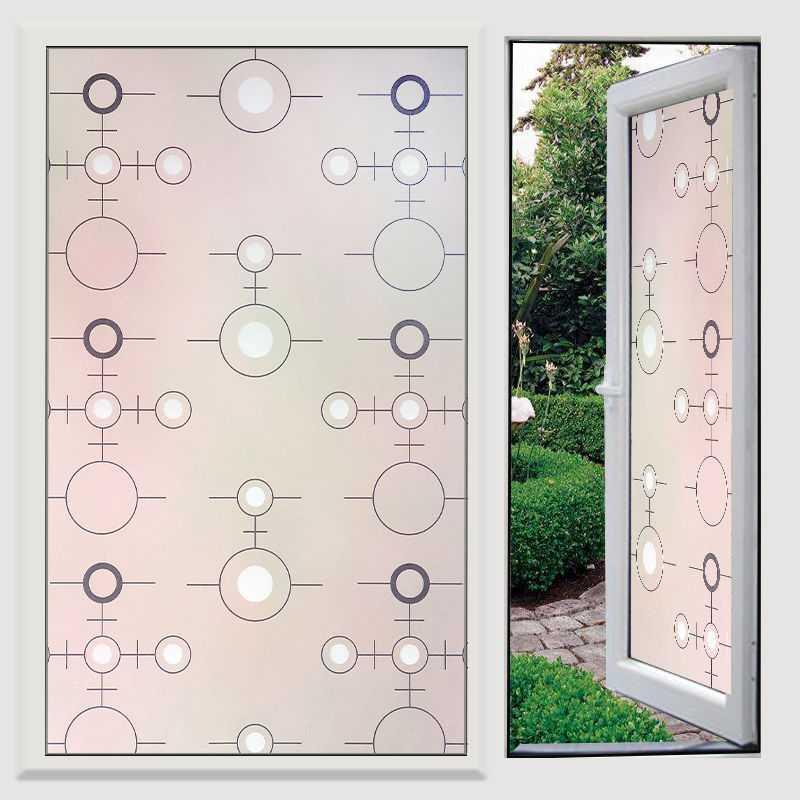 Selbstklebendes Papier, Fensterfolie, Badezimmerglasfolie, Blickschutz, Badezimmerfenster-Fensteraufkleber, Sonnenscheinweiß