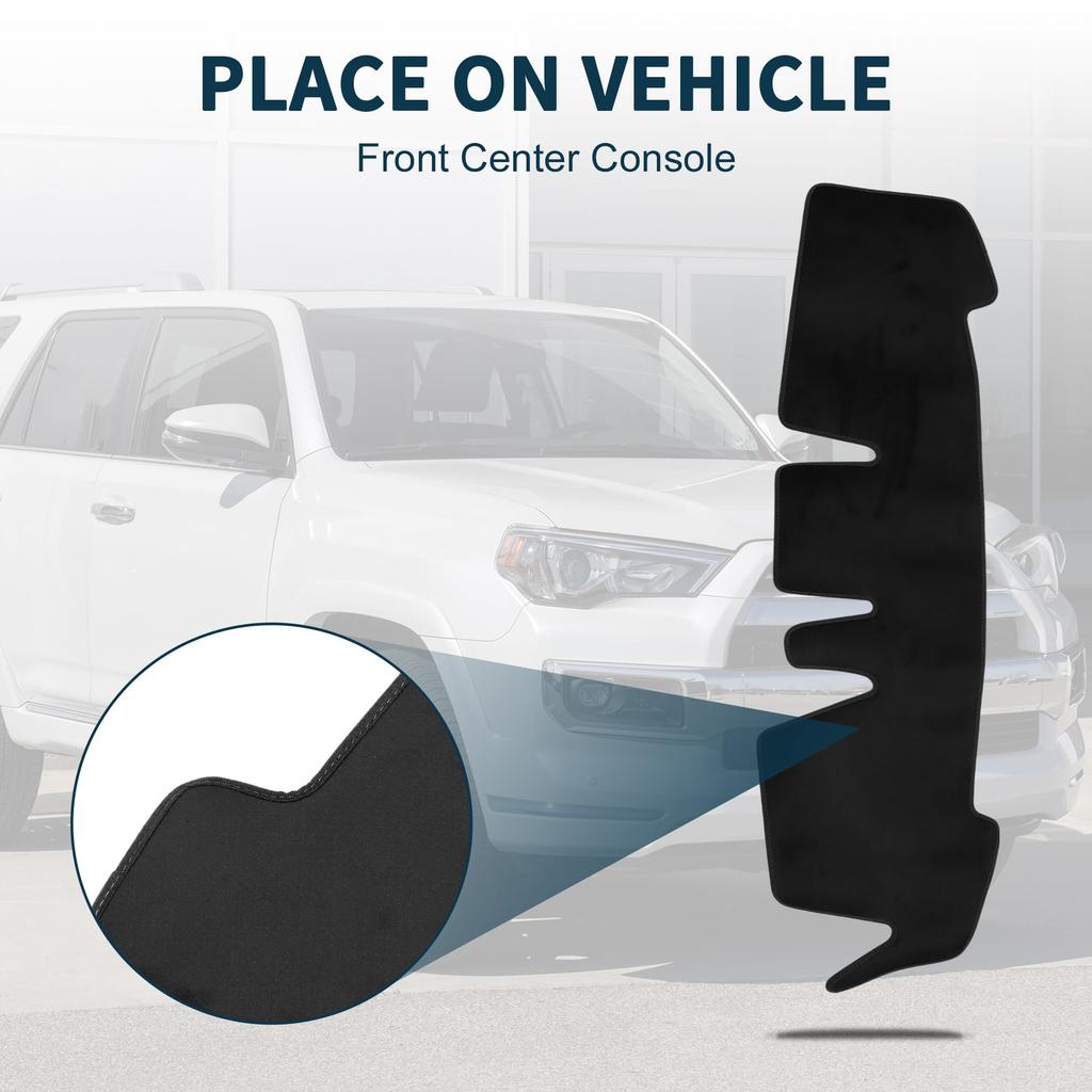 TUCKBOLD Dashboard Mat for Honda Car Dashboard Protective Interior Sun Flannel Set N-ONE JG3/JG4, Cover, Mat, Accessories, Protection, Anti-Glare,