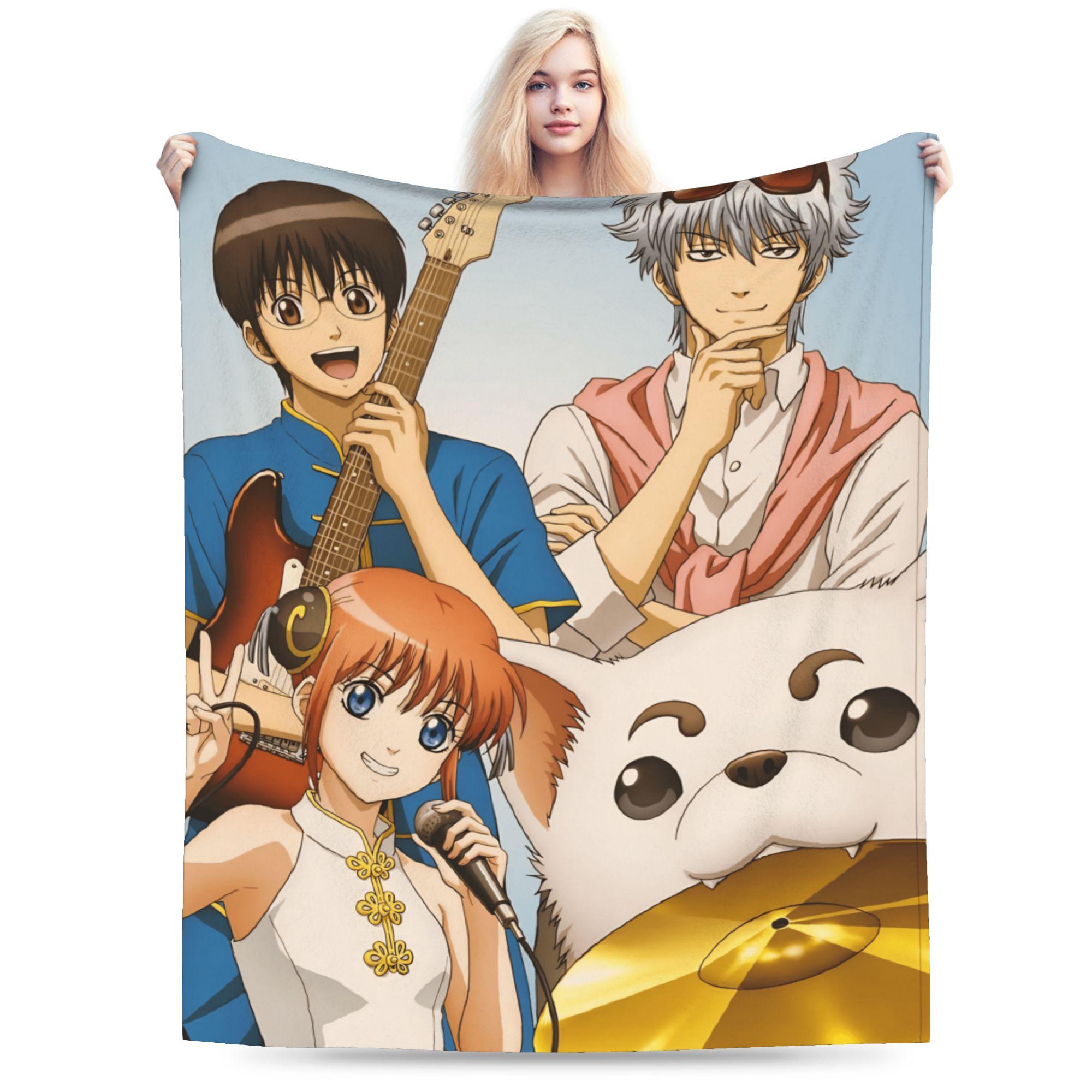 

GINTAMAs Blankets Warm Soft Novelty Plush Bedding Throws For Boy Girl Living Room Flannel Bedspread Bed Cover 30x40in