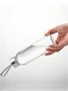 1 PC 600ML Transparent Water Bottle with Carrying Strap, Daily Direct Drinking Cup