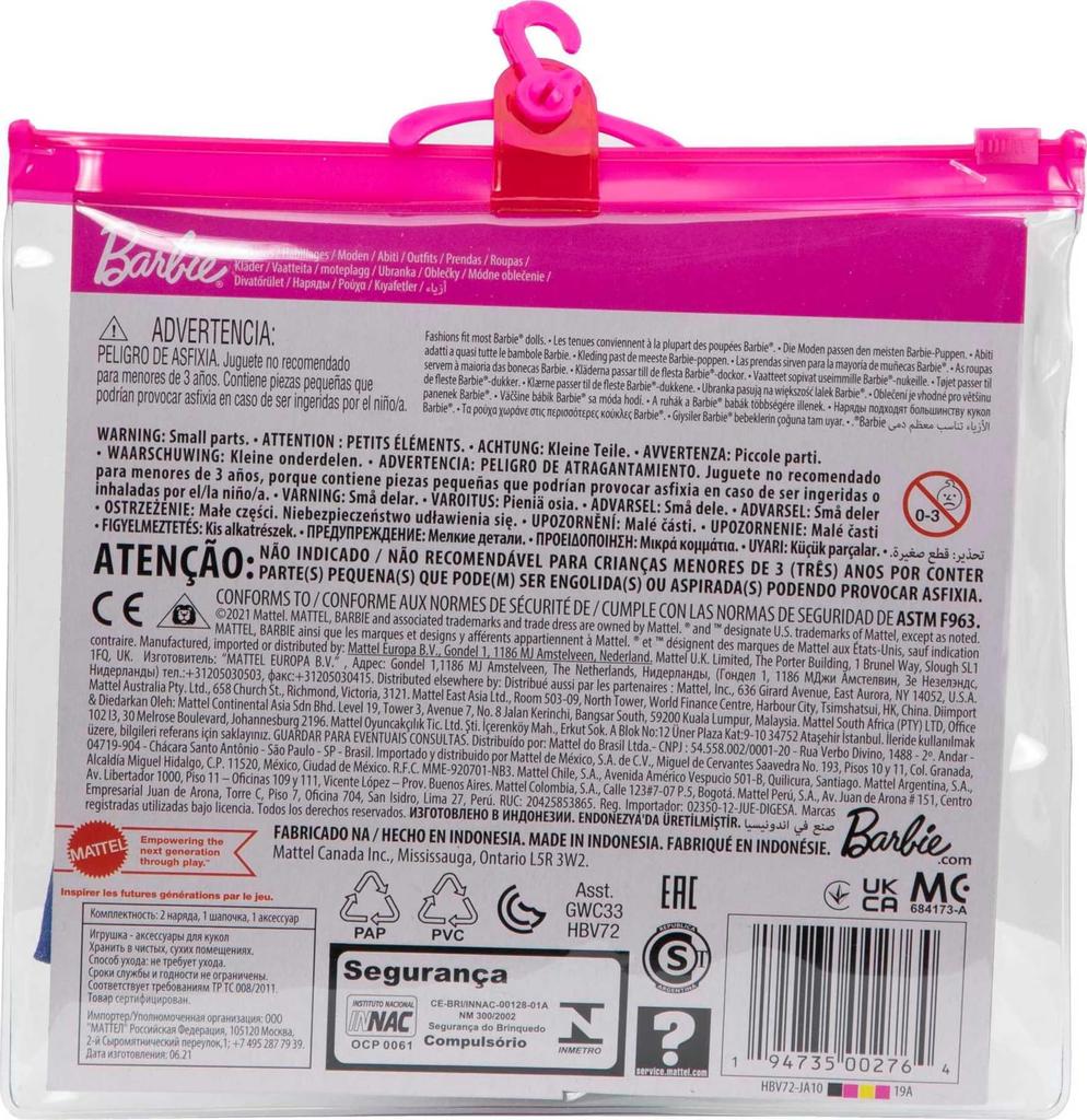 barbie Ken Módní balíček sada 2dílná (tropická móda)