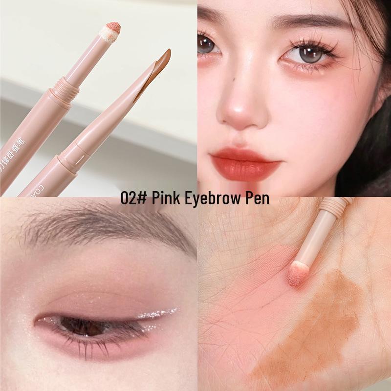 COAST BABY Crescent Dual-Ended Under-Eye Pen for Natural Highlight & Brightening Shadow - Unisex Student Party Use