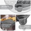 1 Pack Silicone Strainer, Adjustable Silicone Clip On Strainer, Suitable for Pots, Bowls, Vegetables, Noodles, Pasta Drainer