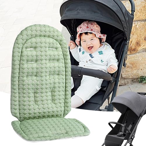 Stroller Insert - Reversible Stroller Pad | Breathable Baby Head & Body Support for Stroller, Daily Use, Travel, Leisure, Home & Car