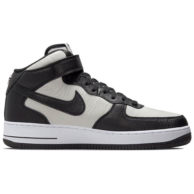 Nike X Stussy Air Force 1 Mid 'Black White' DJ7840-002