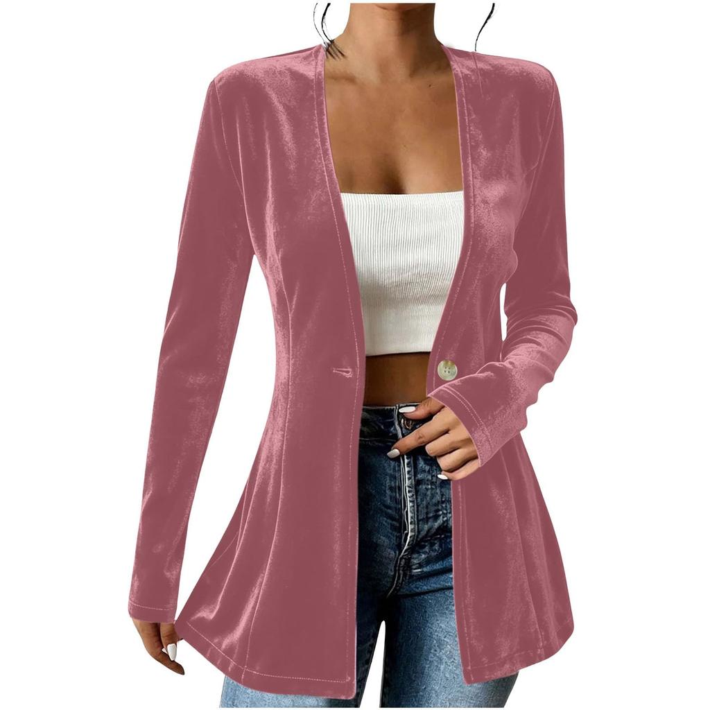 Women's Fashion Long Sleeve Casual Cardigan for Work Commute