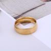 Fashion Charm Jewelry Trendy Romatic Lover Titanium Steel Couple Wedding Engagement Ring Gift for Lovers