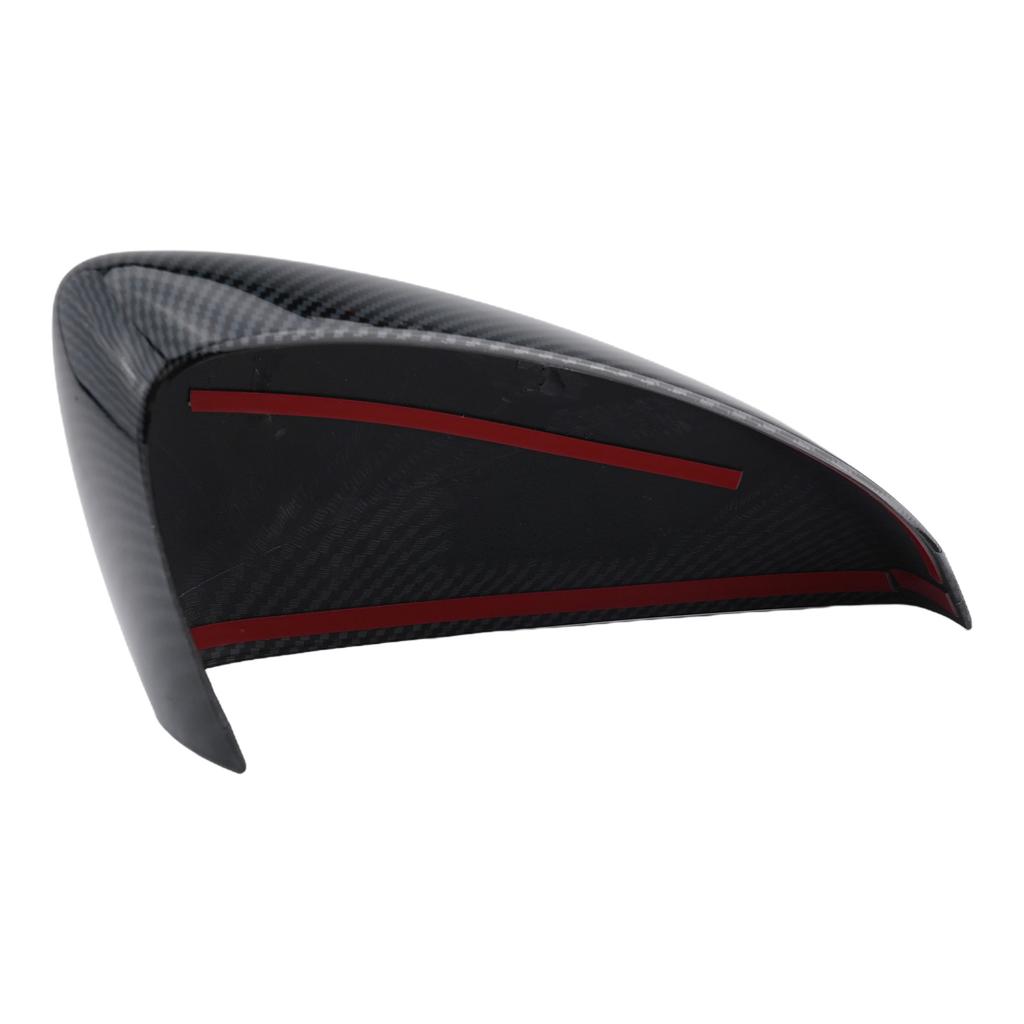 Seitenrückspiegelabdeckung für Mazda CX30, Carbonfaser-Kappenverkleidung, langlebig, einfach zu verwenden, perfekte Passform, verleiht einzigartigen Stil
