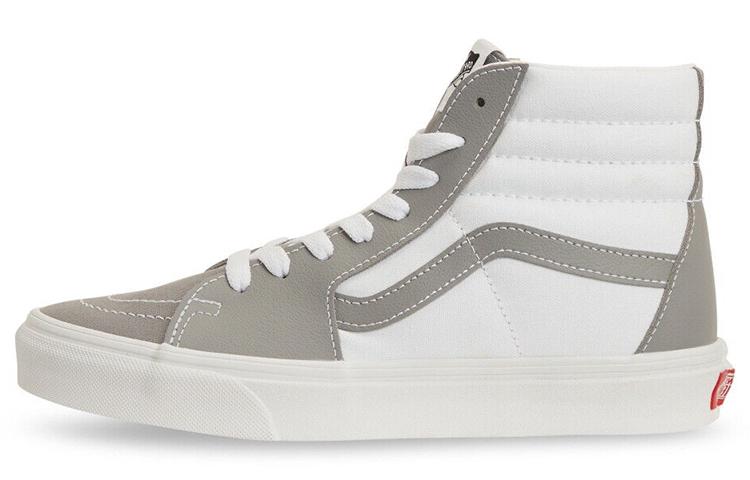 Vans SK8 HI Casual Skateboarding Shoes Unisex Gray White VN0A5JMJA51 35