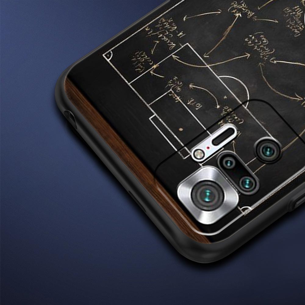 Football Basketball Tactical Board Phone Case For Xiaomi Redmi Note 14 13 5G 10 11 12 Pro Plus 4G 14C 13C 12C 10C Black Cover