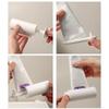 Self-adhesion Toothpaste Clip White Toothpaste Dispenser Holder Toothpaste Squeezer  for Bathroom
