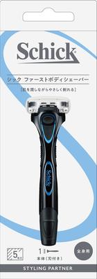 Schick Schick First Body Shaver Halter 1 Stück Schwarz (mit Klinge) (x 1)