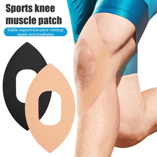 

20Pcs Precut Kinesiology Knee Tape Knee Pain Relief Support Elastic Athletic Kinetic чорний