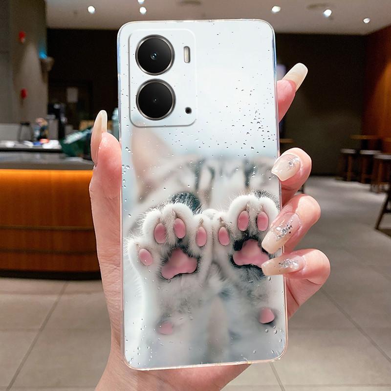 Phone Casing For Realme P3 5G Back Cover Luxury Dragon Cute Cool Boys Girls Flowers Patterns Transparent Soft Silicone TPU Case