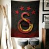 Galatasaray S.K Vægtæppe Æstetisk Væghængning Trykt Stof Tæppe Dekorative Vægtæpper til Soveværelse Stue Boligindretning