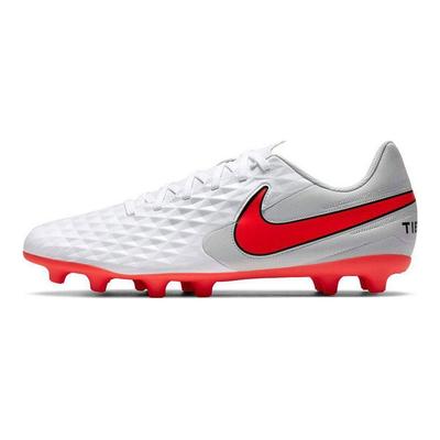 Tiempo Legend 8 Club FG MG White Flash Crimson Men Sneakers Photon-Dust AT6107-163