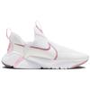 Nike Flex Plus Comfortable Fit Mesh Durable Breathable Support Low Top Running Shoes Kids Running Shoes White Pink DV8999-100