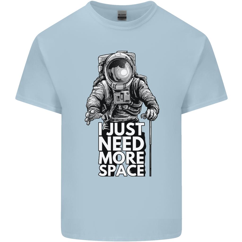I Just Need More Space Funny Astonaut Unisexs Light Cotton TShirt