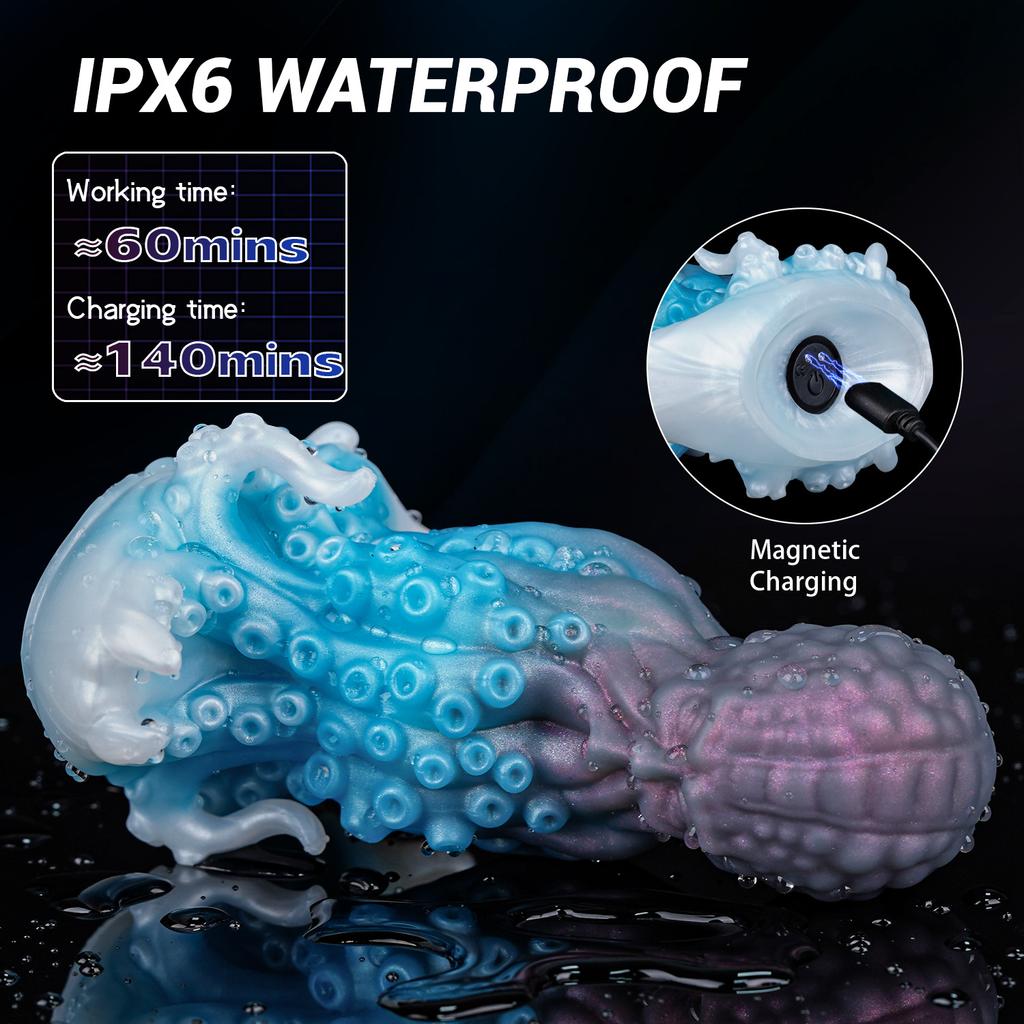 Wearing Vibrating Anal Plug Silicone Shaped Dildo For Expanding The Anus And Masturbation Toys SM Products