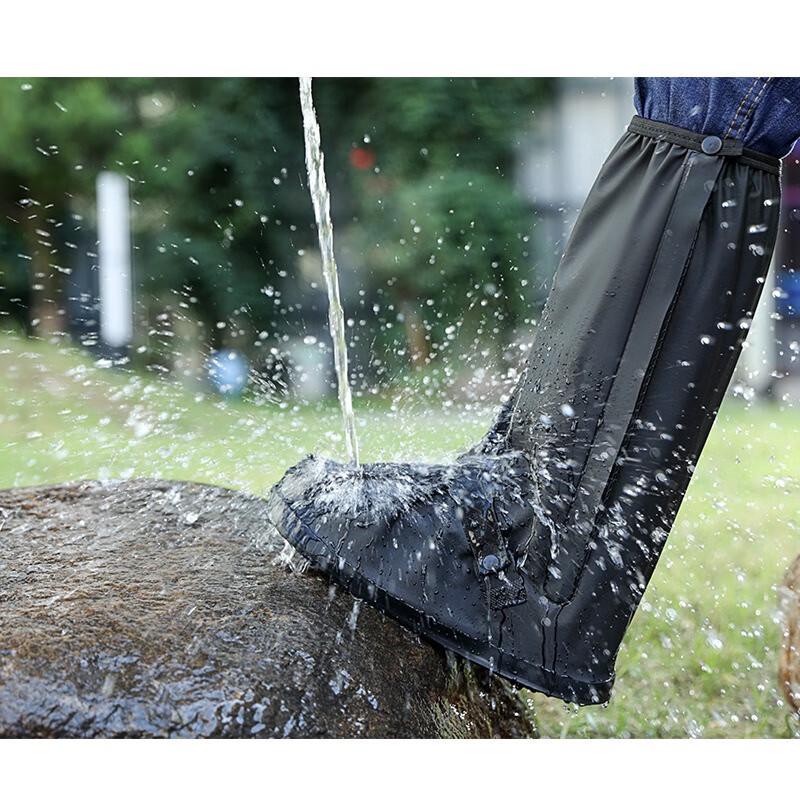 MDNG Unisex High-Top Waterproof Rain Shoe Covers