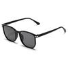 European and American simple box sunglasses for women without makeup, personalized trend for driving, sun protection and UV protection sunglasses f
