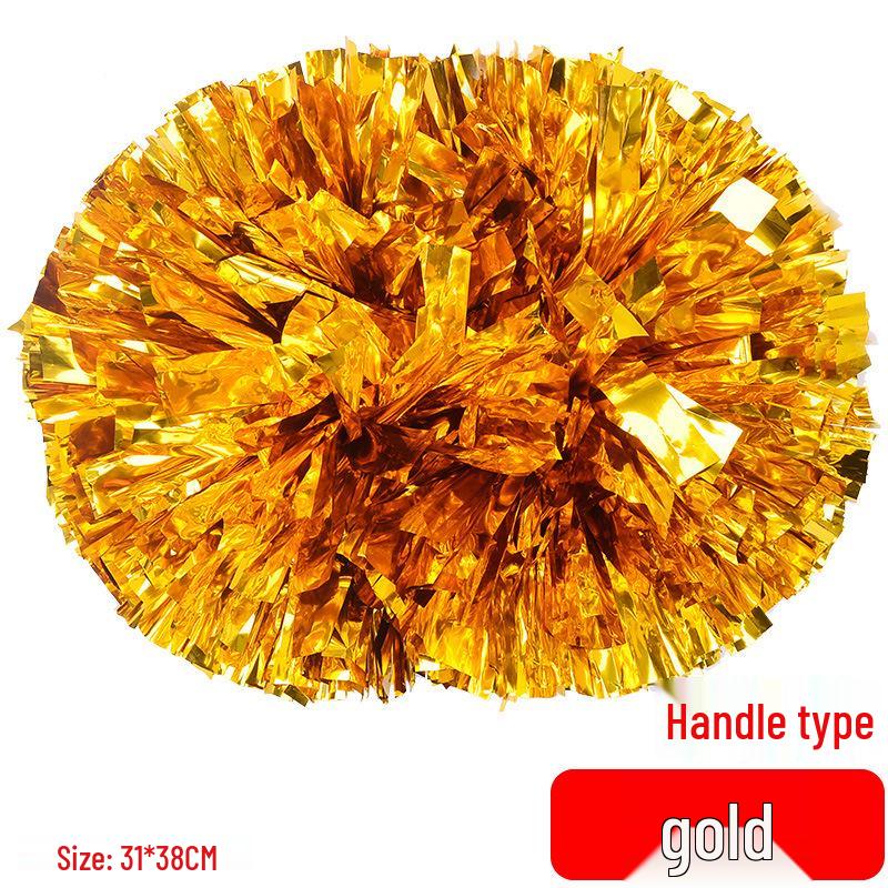 Handheld Cheerleading Pom Poms & Dance Performance Flowers