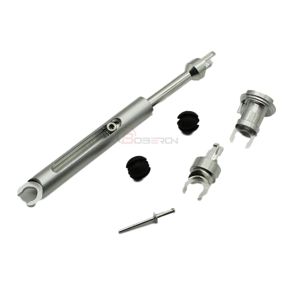 

Alloy engine bonnet release tie rod Front Grille hood lock latch repair kit for Ford focus 2 mk2 tuning accessories серый