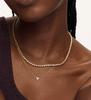Fashion Jewelry 925 Sterling Silver Simple Heart Pendant Necklace 18K Gold Plated 925 Silver Casual Versatile Necklace for Women