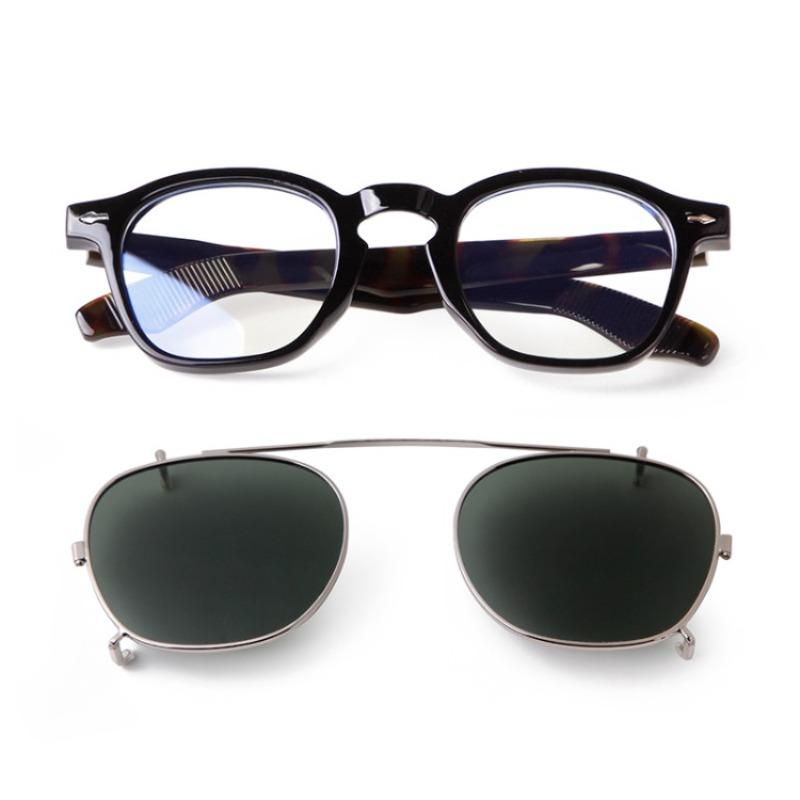 Vintage Nýt Steampunk Klipové Sluneční Brýle Dámské Pánské Klasické Čtvercové Odnímatelné Sklopné Polarizační Čočky Sluneční Brýle UV400