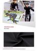 Men's and Women's Long Sleeve Cycling Set - Breathable, Quick-Drying, Tight-Fitting for Spring and Autumn.