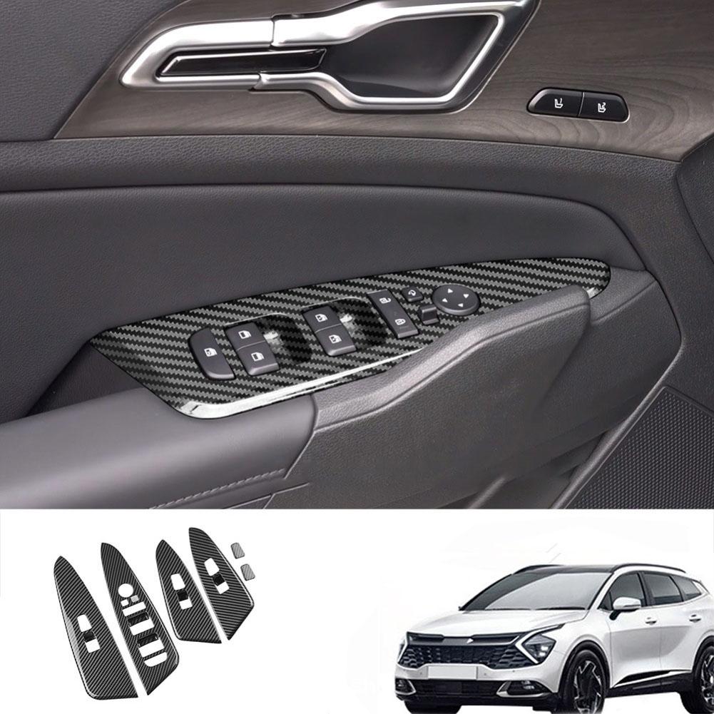 For KIA Sportage NQ5 2026 2026 2026 LHD Car Interior Door Armrest Panel Window Lift Button Cover Trim Interior Accessories