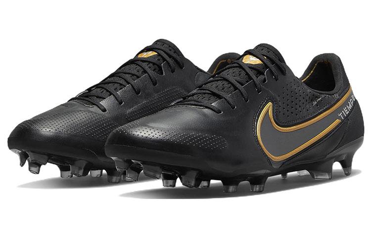 Nike Tiempo Legend 9 Elite Fg Schwarz Metallic Gold CZ8482-007