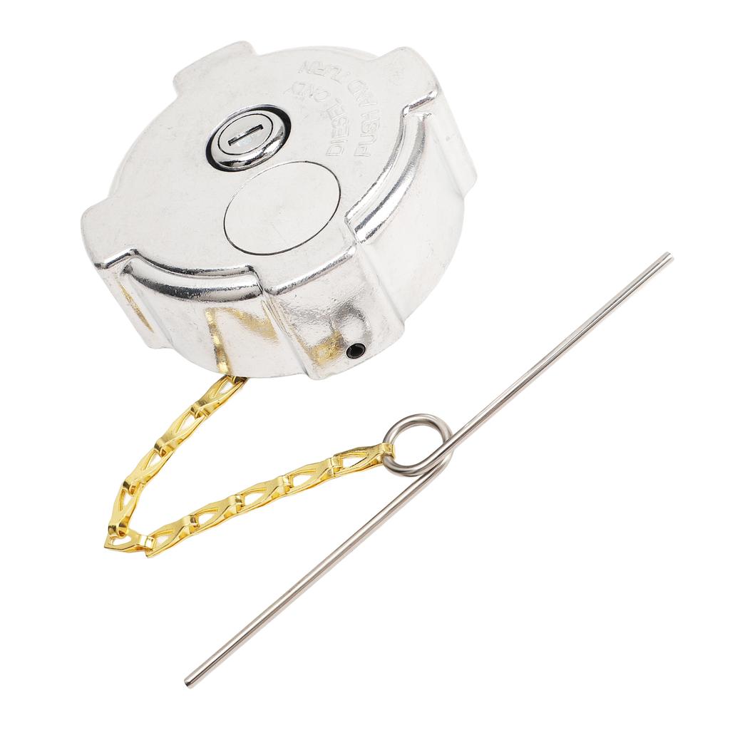 Aluminum Locking Diesel Fuel Cap With Keys 03?37017?002 Replacement for Freightliner Cascadia