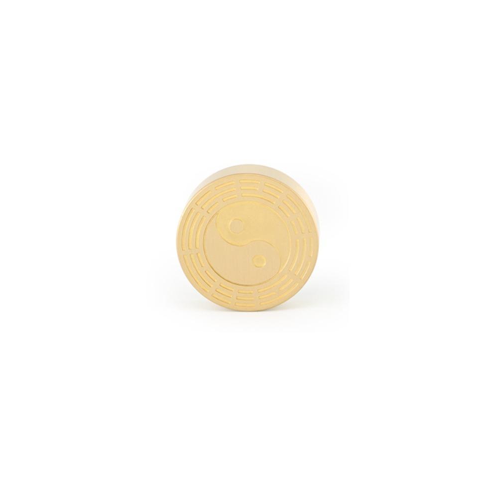 Chinese Calligraphy Tool BaGua Calligraphy Supplies Creative Paperweight Brass  Painting