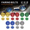 Motorcycle Part For KAWASAKI Z900 2017 2018 2019 2020 Aluminum Frame Hole Cap Cover With Screws Fairing Guard