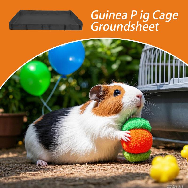 Guinea Pig Bedding Base Cage Bottom Tarp Waterproof Small Animal Cage Mat Pads Hamsters Squirrel Cage Accessories Supplies
