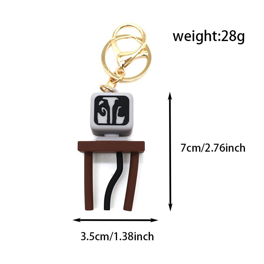 Brelok Rhythm Box Sprunki Ręcznie robiony Wisiorek Lalka Model Peryferyjny do Gry Brelok Wisząca Biżuteria Rhythm Box Ręcznie robiony