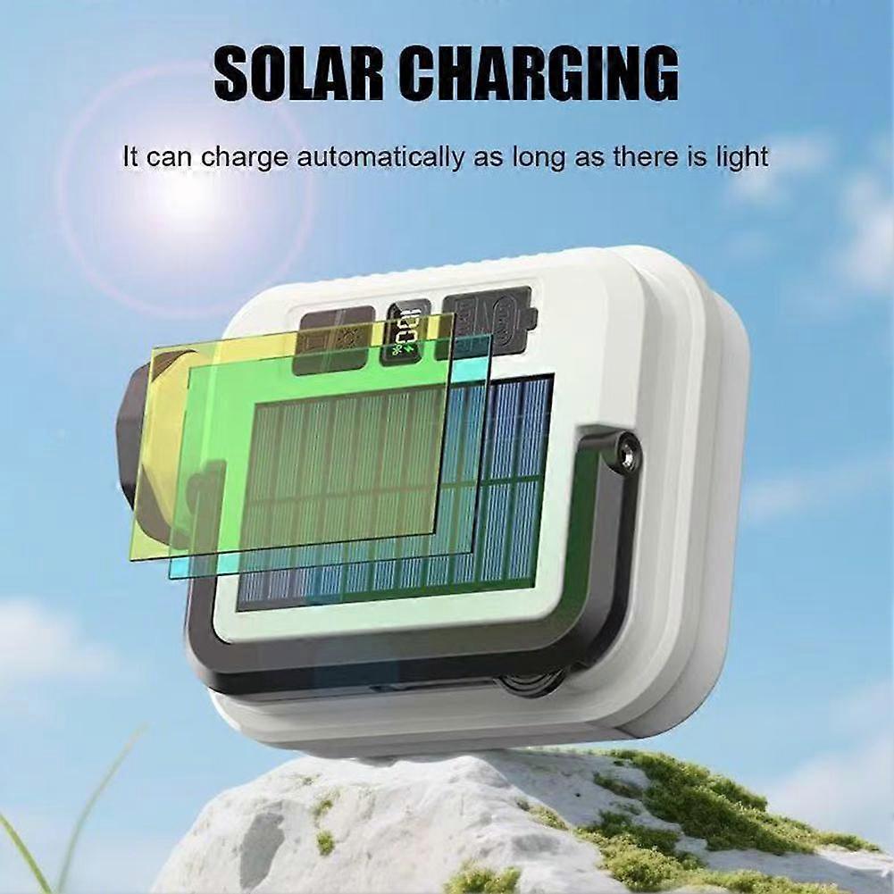 Solar Camping Lantern - Dual Source Lighting Power Bank Function