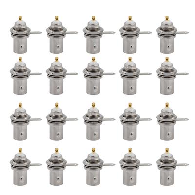 20 PCS BNC Buchsenleisten Chassis Panel Mount Monitor Zubehör