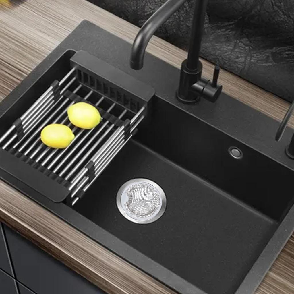 Küchenablaufsieb, Sieb für Küche und Bad, Haarfilter Effektive Filtrationsfalle für